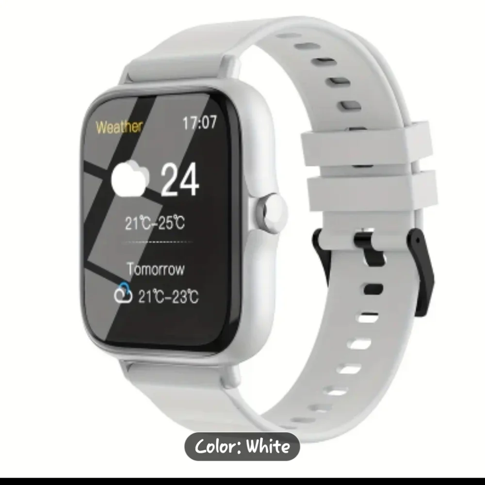 DesertCat Smart Watch - White NEW